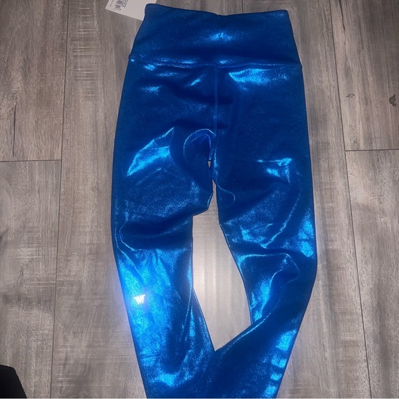 NWT IVL Collective Electric Blue Leggings. SIZE: 4 - Picture 6 of 6